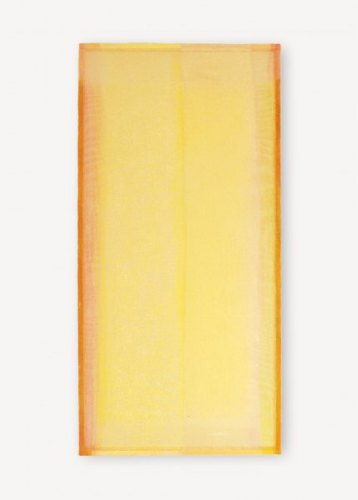 Agathe B. | Mischtechnik auf Gaze 80 x 40 cm