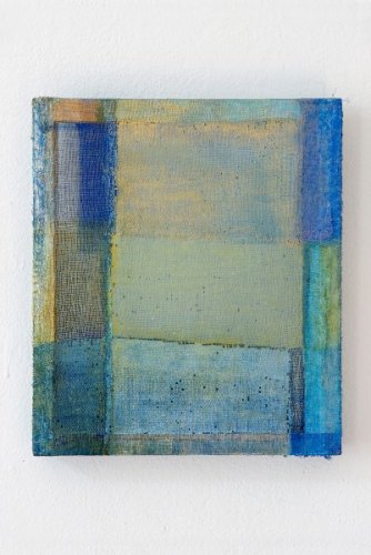 Mischtechnik auf Gaze  | 010