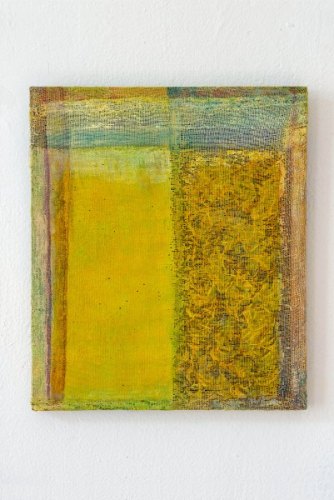 Mischtechnik auf Gaze  | 011