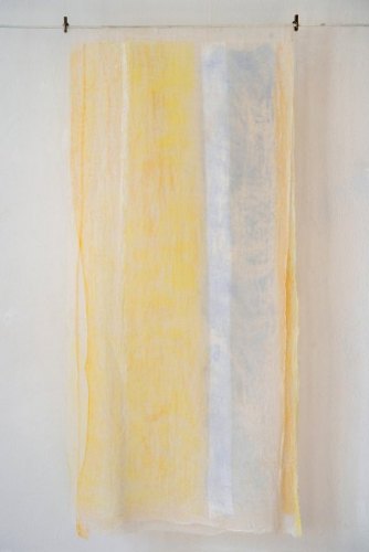 Mischtechnik auf Gaze | 80 x 40 cm | 015