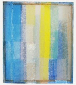 Mischtechnik auf Gaze  | 009